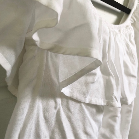 🌞 White Off the Shoulder Top Small - Picture 4 of 7